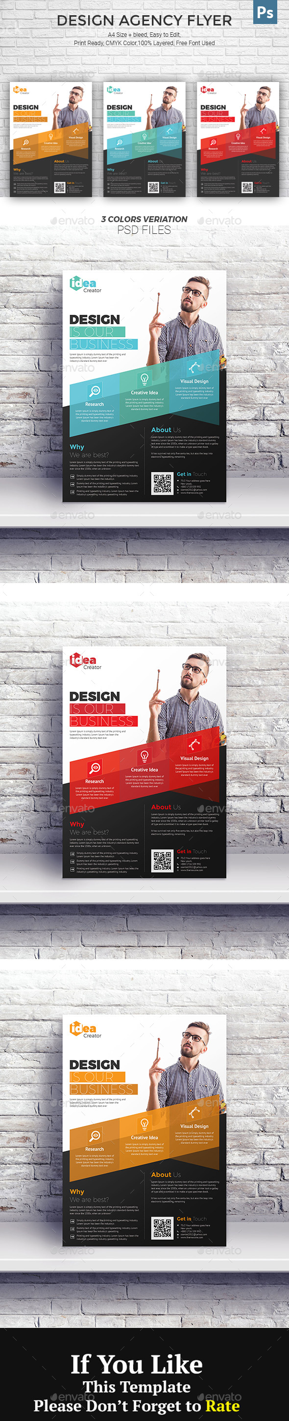 GraphicRiver Design Agency Flyer 20989652 GraphicRiver Design Agency Flyer 20989652