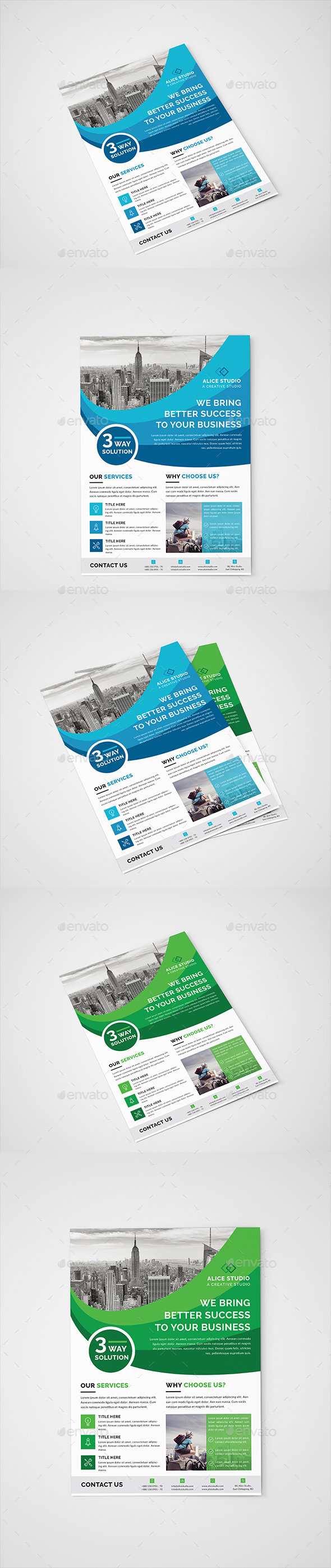 GraphicRiver Corporate Flyer Template 20989720 GraphicRiver Corporate Flyer Template 20989720