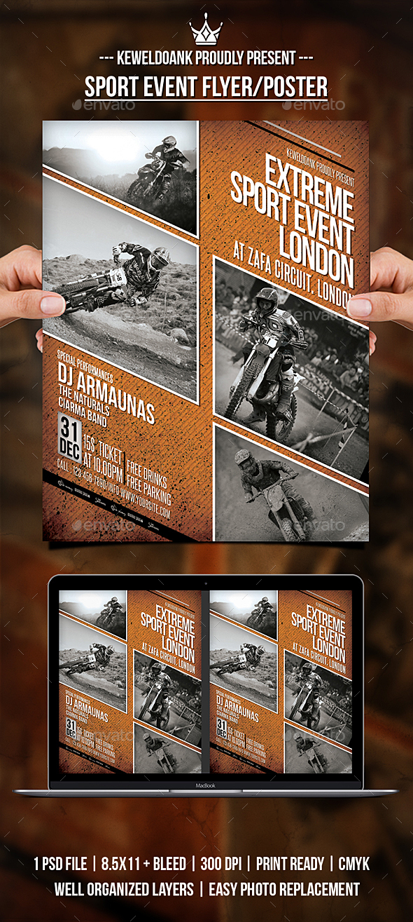 GraphicRiver Sport Event Flyer Poster 20989850 GraphicRiver Sport Event Flyer Poster 20989850