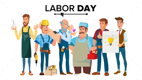 GraphicRiver Labor Day Vector 20990480 GraphicRiver Labor Day Vector 20990480