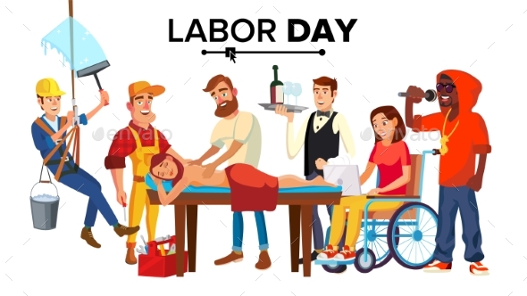GraphicRiver Labor Day Vector 20990494 GraphicRiver Labor Day Vector 20990494