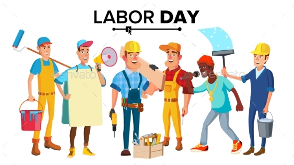 GraphicRiver Labor Day Vector 20990504 GraphicRiver Labor Day Vector 20990504