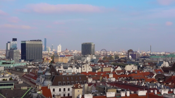 Vienna Skyline Austria Aerial View Of Vienna Austria Vienna Wien Is The Capital And Largest City By Merlinus74