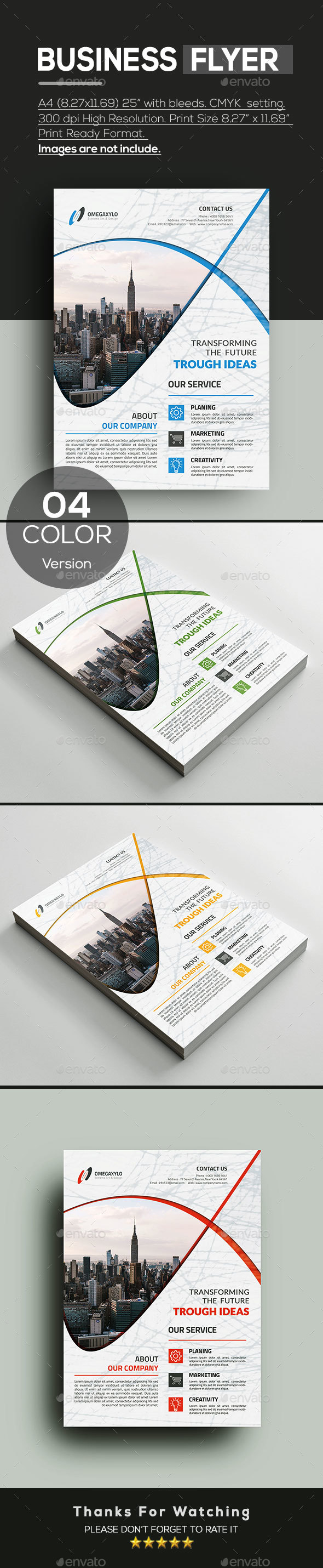 GraphicRiver Business Flyer 20990768 GraphicRiver Business Flyer 20990768