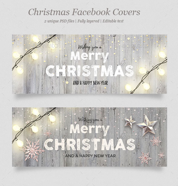 GraphicRiver 2 Christmas Facebook Covers Vol.4 20990844 GraphicRiver 2 Christmas Facebook Covers Vol.4 20990844