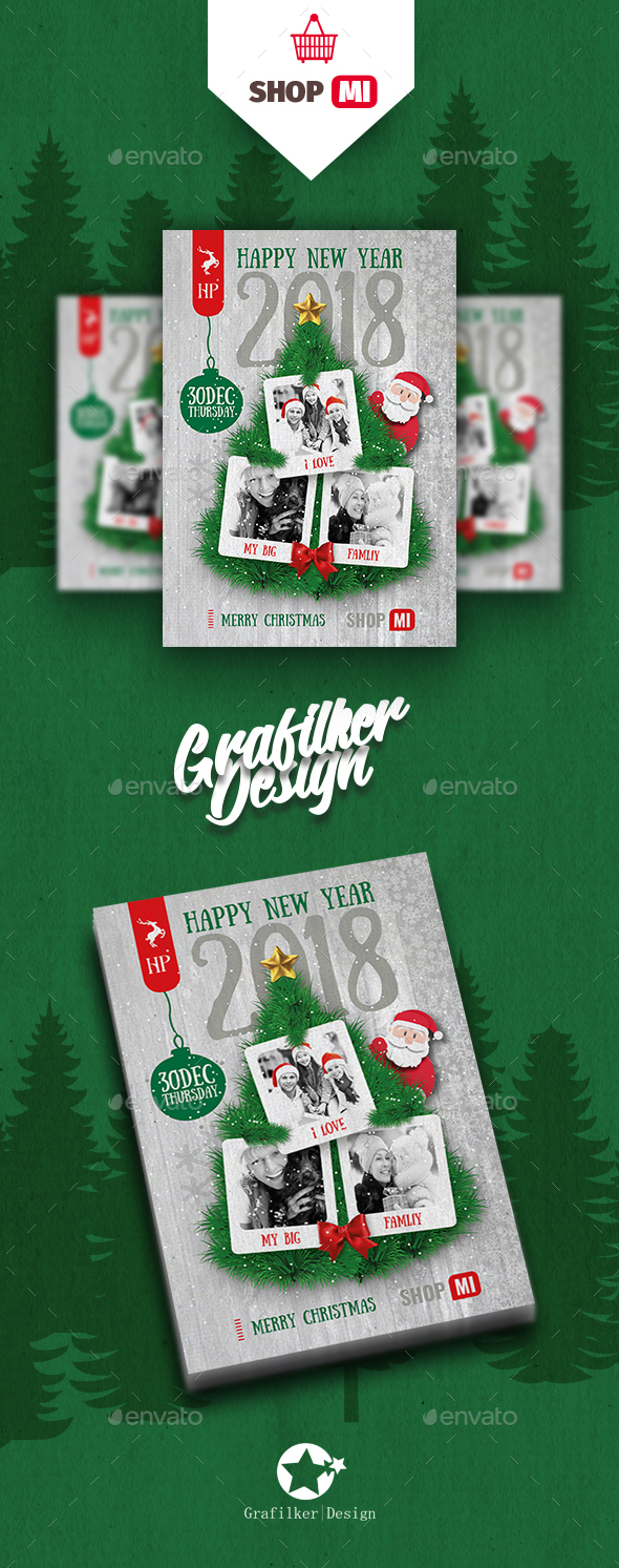 GraphicRiver Christmas Flyer Templates 20991573 GraphicRiver Christmas Flyer Templates 20991573