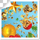 Golden Christmas Item Particles Transition – 7 Variations - VideoHive Item for Sale