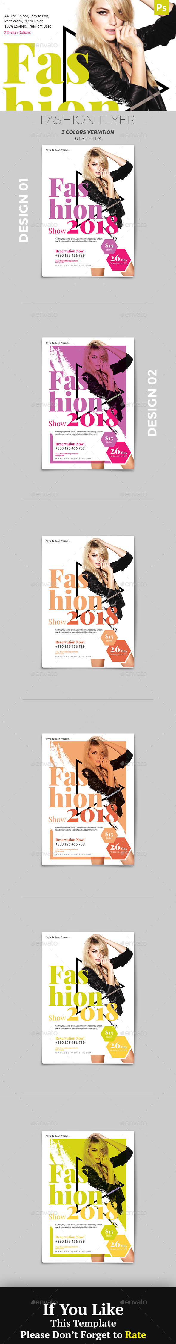 GraphicRiver Fashion Flyer 20991913 GraphicRiver Fashion Flyer 20991913