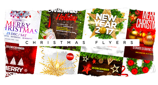 CHRISTMAS & NEW YEAR FLYERS