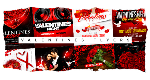 VALENTINES FLYERS