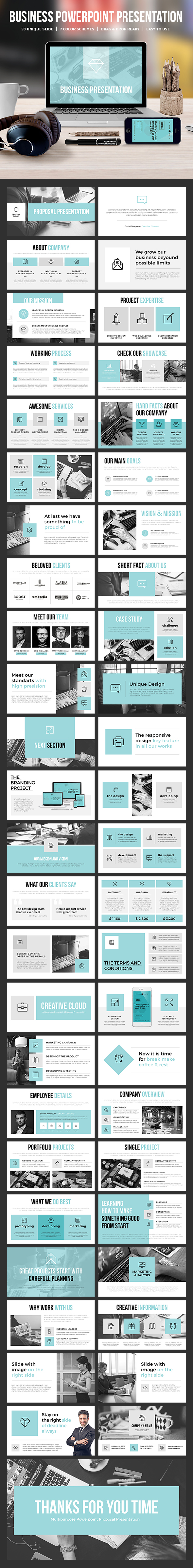 Business Powerpoint Template - Business PowerPoint Templates