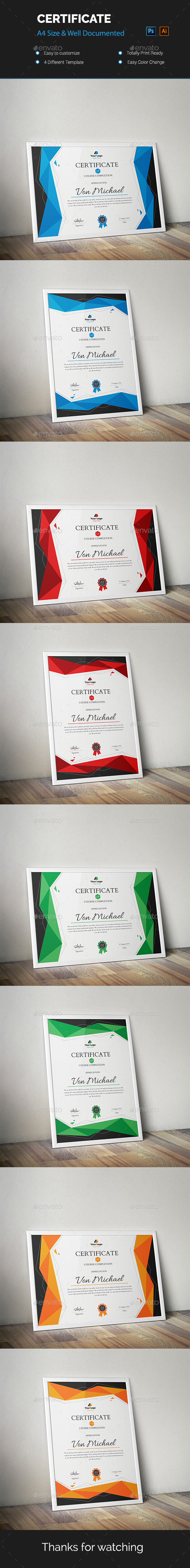 Certificate - Certificates Stationery