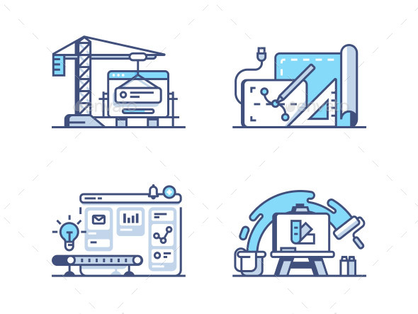 Graphic and Web Design Icons - Miscellaneous Vectors