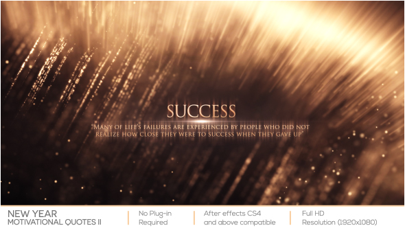 New Year Motivational - VideoHive 20992845