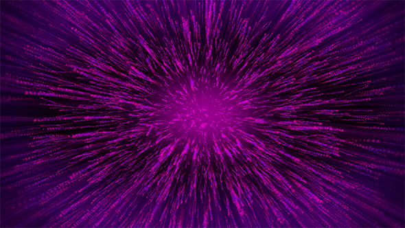 Flow of Violet Particles