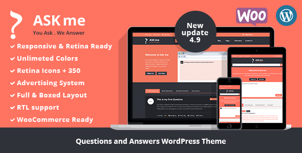 Ask Me - Responsive Questions & Answers WordPress - Miscellaneous WordPress