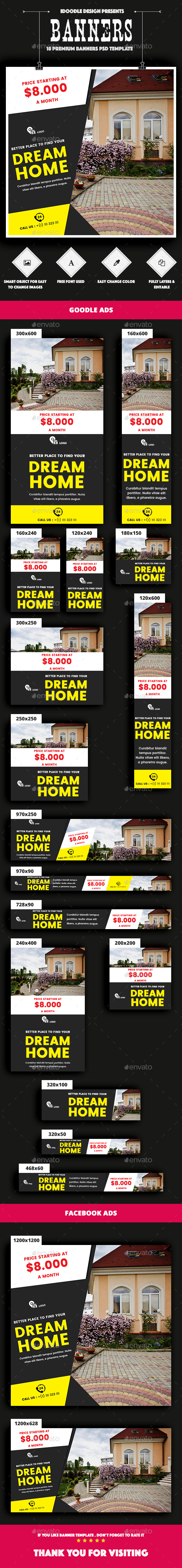 GraphicRiver Real Estate Banners Ads 20992981
