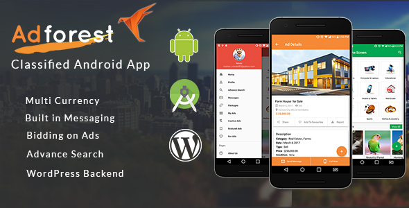 CodeCanyon AdForest Classified Native Android App 20963101 CodeCanyon AdForest Classified Native Android App 20963101