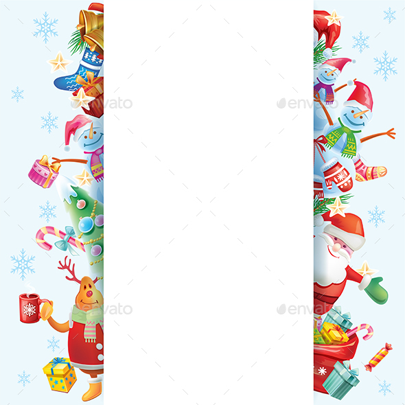 GraphicRiver Frame for Christmas Card 20993290