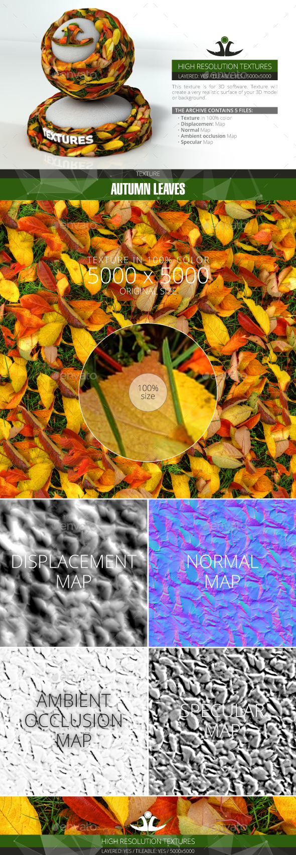 Autumn Leaves - 3Docean 20994267