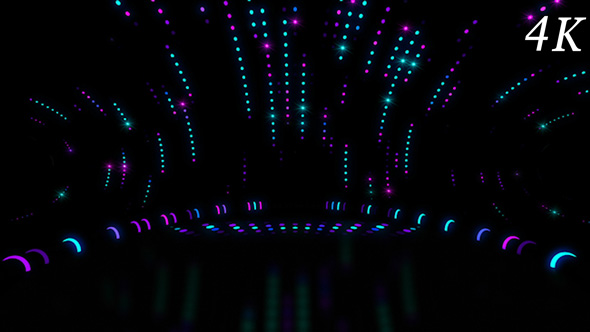 Neon Led Scene 4k 01, Motion Graphics | VideoHive