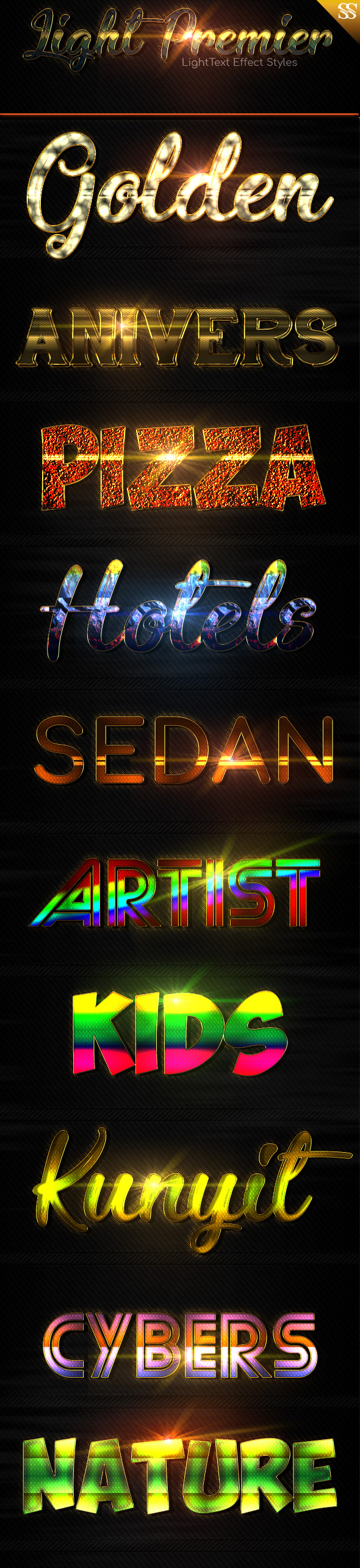 Light Premier vol 2 - Text Effects Styles