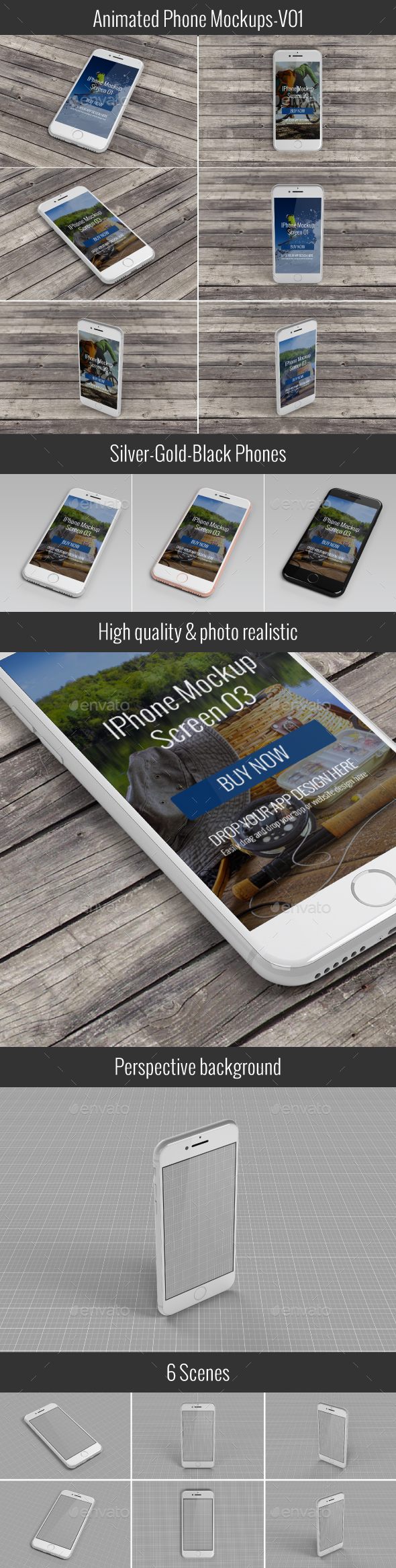 GraphicRiver Animated Phone Mock-Up V01 20994541 GraphicRiver Animated Phone Mock-Up V01 20994541