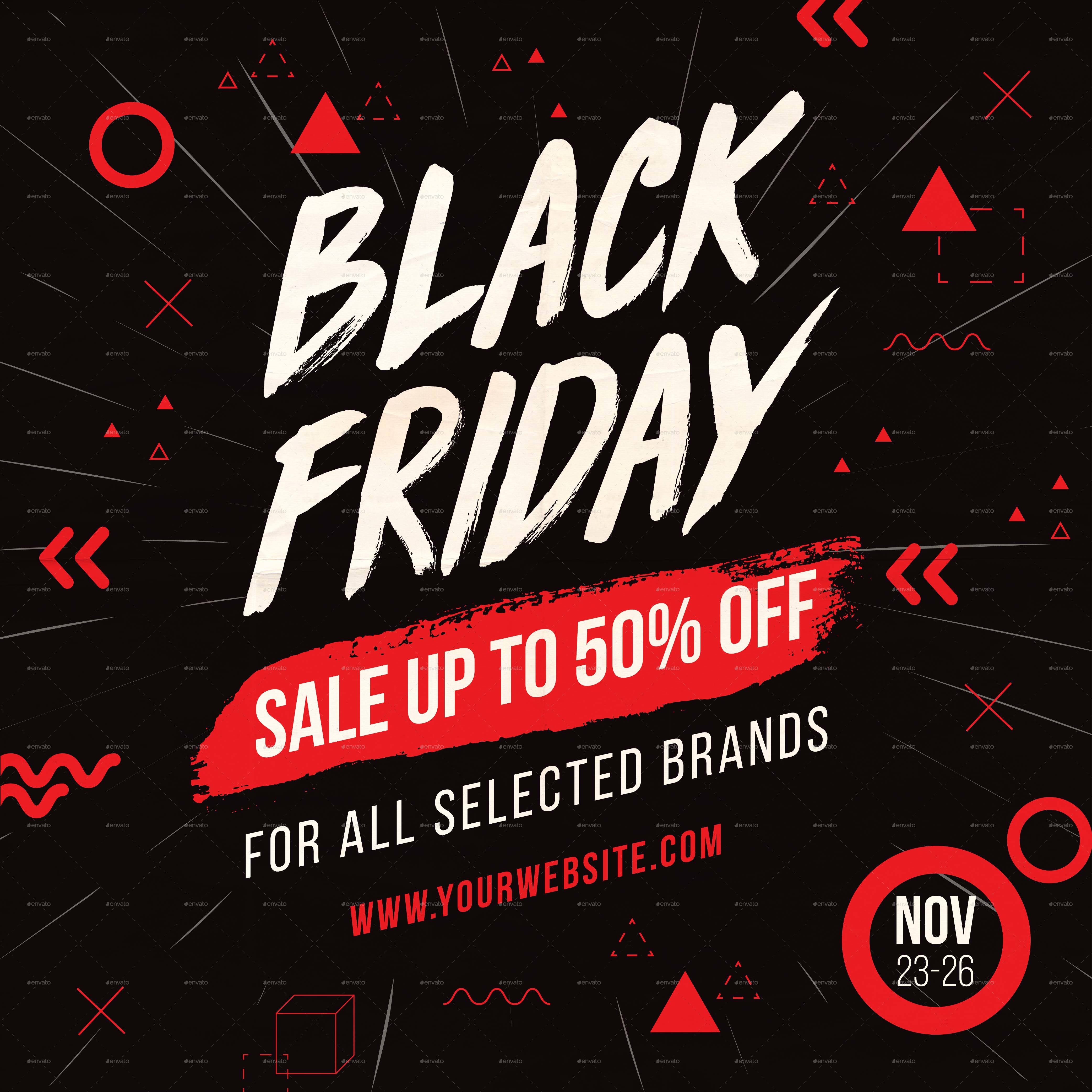 Black Friday Instagram By Graphr Graphicriver