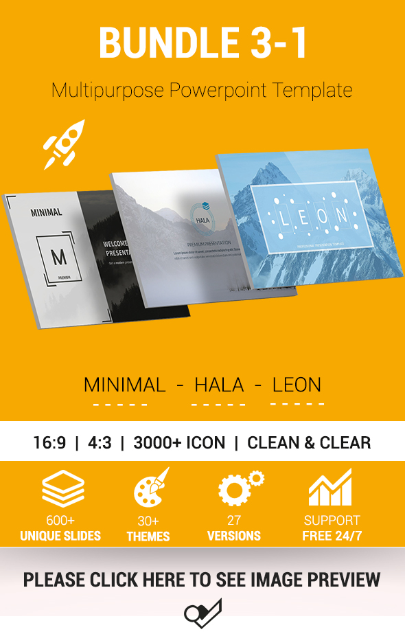 Bundle 3 In 1 Powerpoint Template - Business PowerPoint Templates