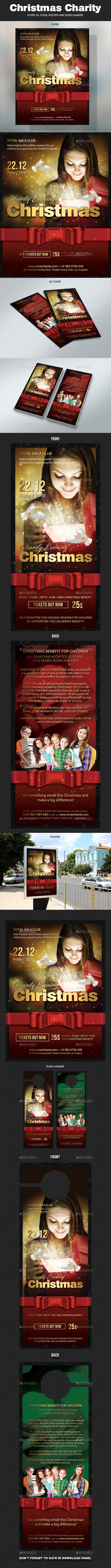 Christmas Charity Bundle - Events Flyers
