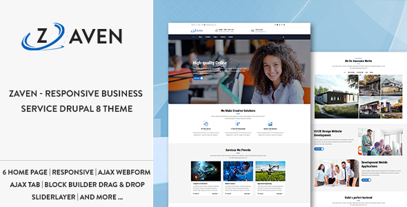 ThemeForest Zaven Responsive Business Service Drupal 8 Theme 20898278 ThemeForest Zaven Responsive Business Service Drupal 8 Theme 20898278