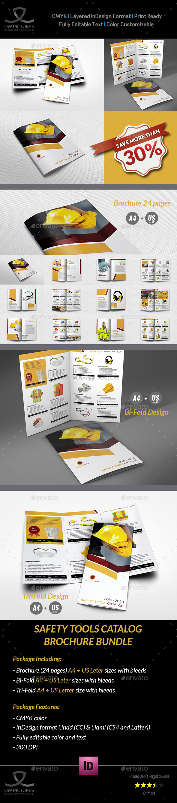 GraphicRiver Safety Tools Catalog Brochure Bundle Template 20995786 GraphicRiver Safety Tools Catalog Brochure Bundle Template 20995786