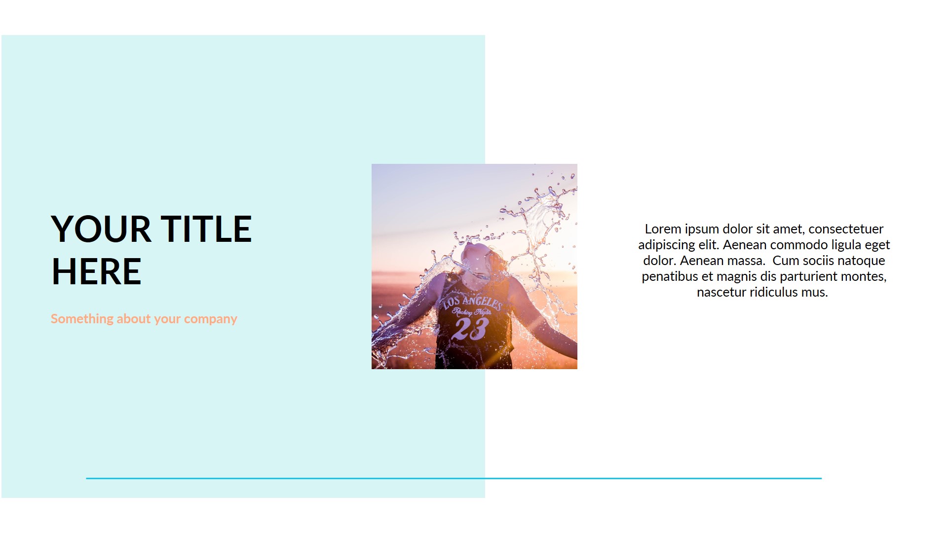 Calm - Minimal Business Powerpoint Template, Presentation Templates