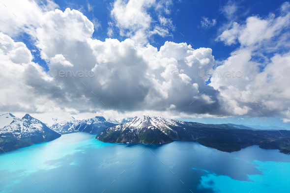 Garibaldi lake - Stock Photo - Images