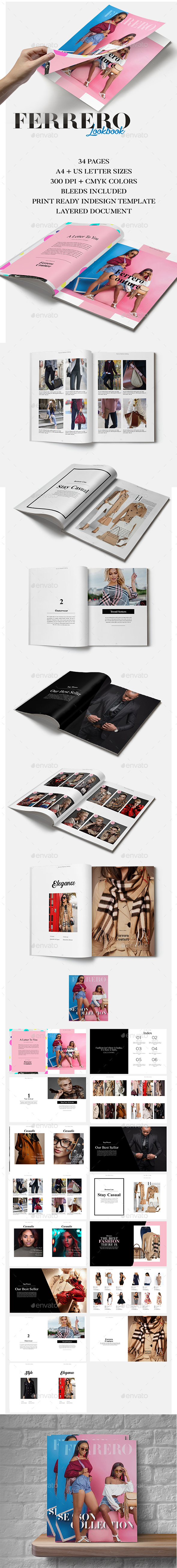 GraphicRiver Ferrero Fashion Lookbook Catalog 20951159 GraphicRiver Ferrero Fashion Lookbook Catalog 20951159