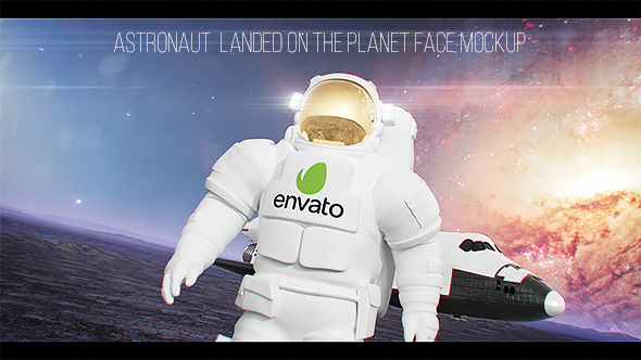 Astronaut Landed on - VideoHive 20961919