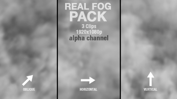 Real Fog or Smoke PACK