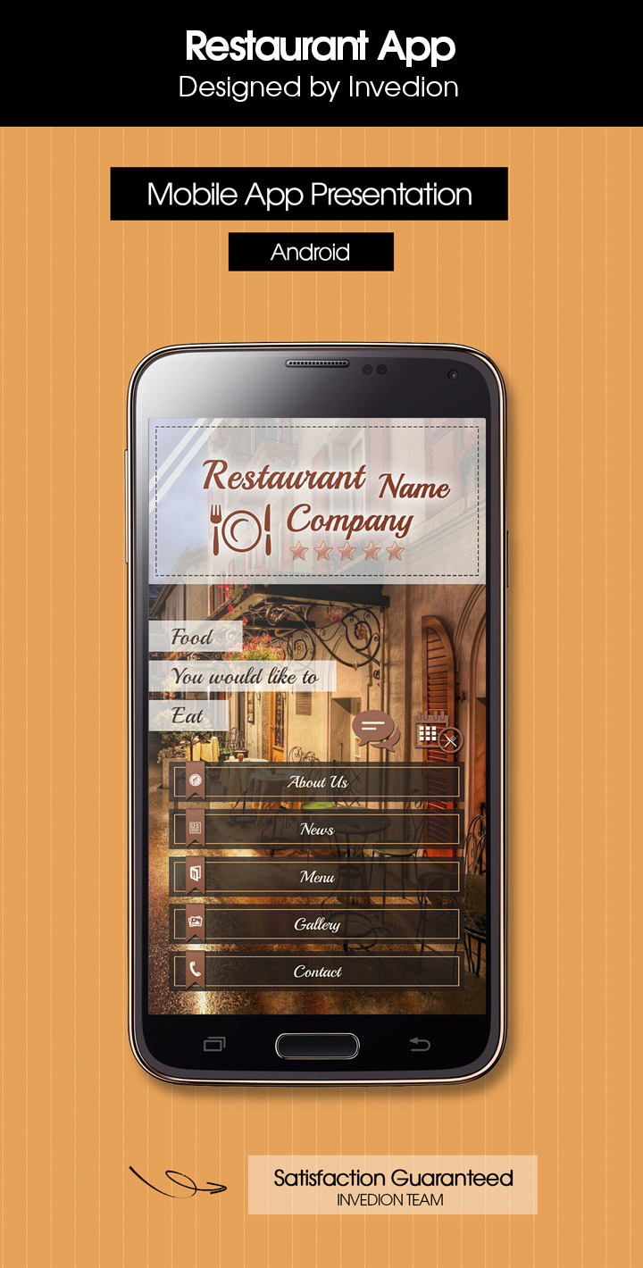 android studio app for restaurant finder