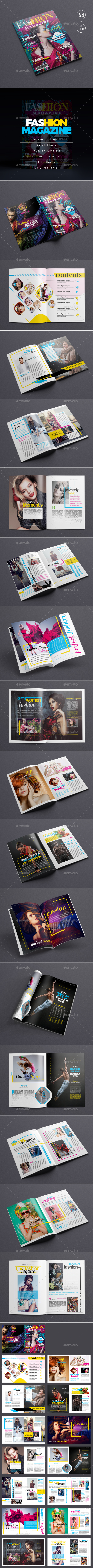 Fashion Magazine - Magazines Print Templates