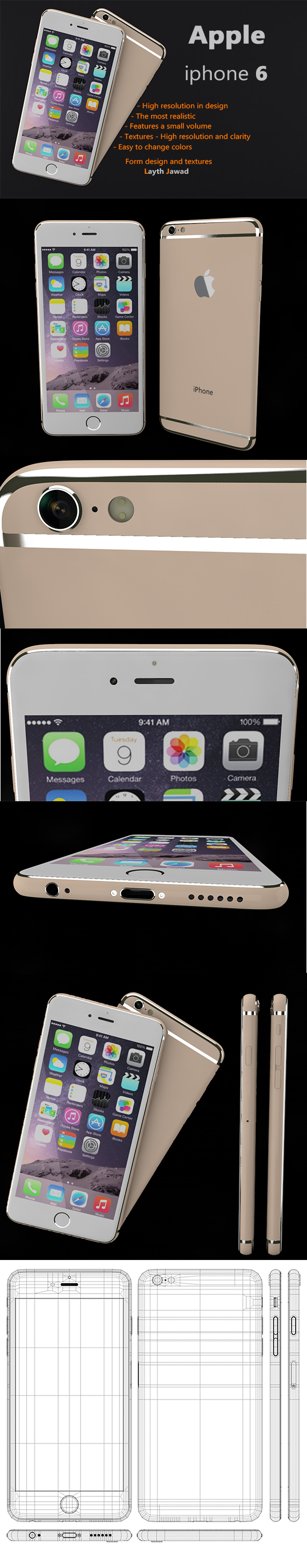 Apple iphone 6 - 3Docean 20999146