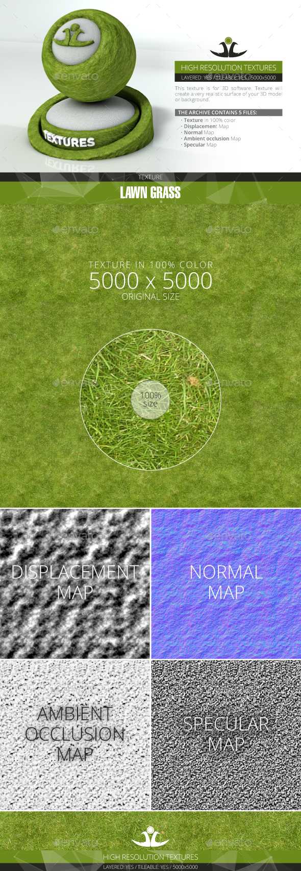 Lawn Grass - 3Docean 21001110