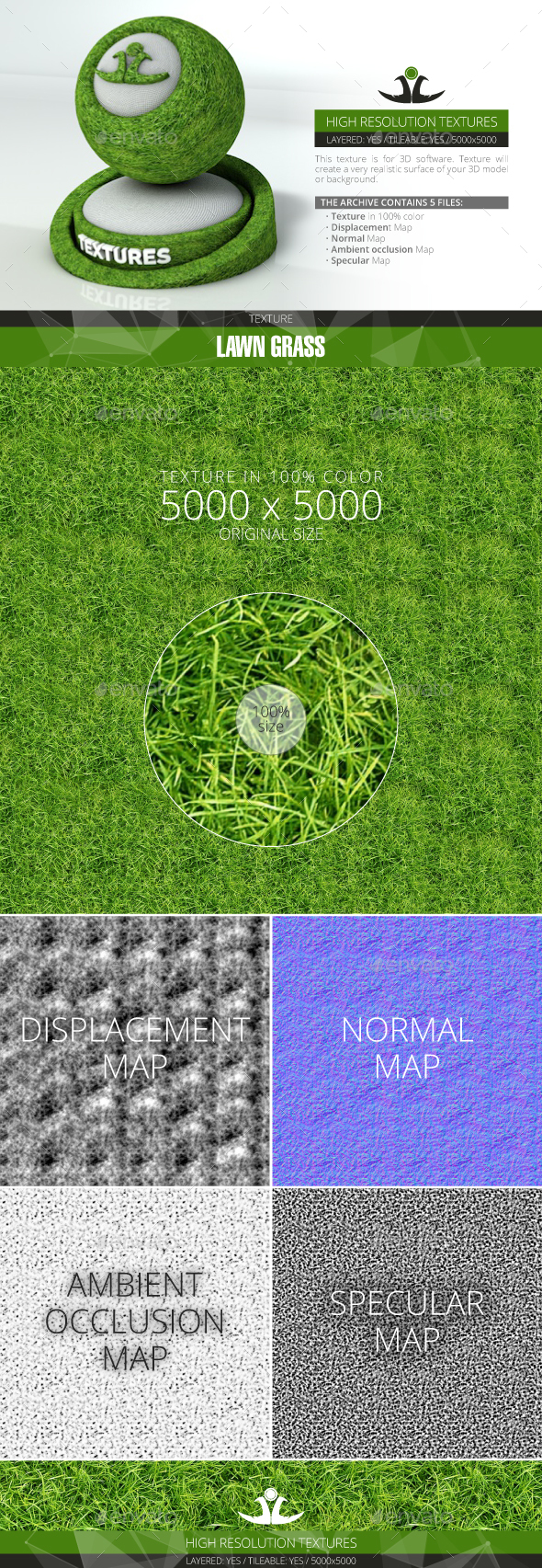 Lawn Grass 8 - 3Docean 21001343