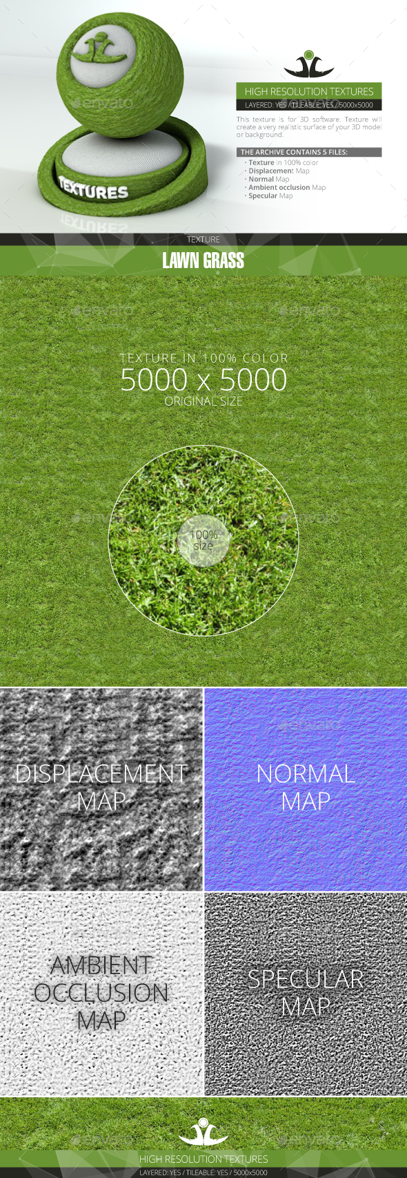 Lawn Grass 11 - 3Docean 21001361