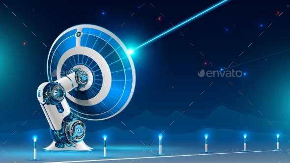 GraphicRiver Large Satellite Dish Broadcast Radio Signal 21001748 GraphicRiver Large Satellite Dish Broadcast Radio Signal 21001748
