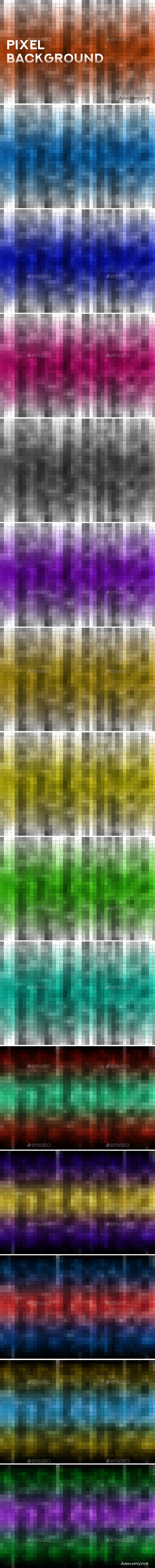 GraphicRiver Pixel Background 21002228