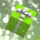 Green Falling Gift Boxes Green Falling Gift Boxes - VideoHive Item for Sale