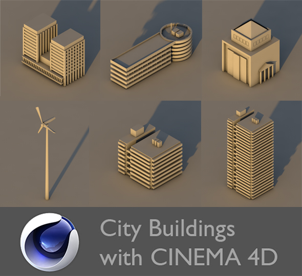 Low Poly City - 3Docean 21003056