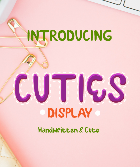 GraphicRiver Cuties Font 21003626 GraphicRiver Cuties Font 21003626