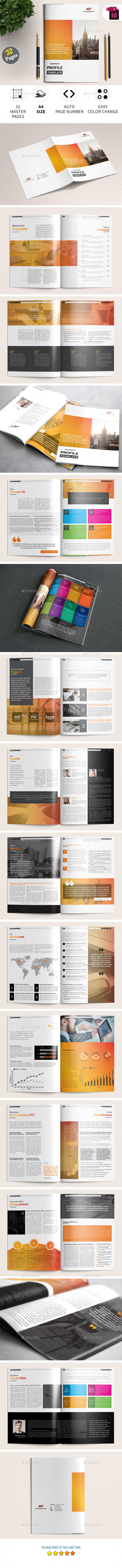 Company Profile Template - Corporate Brochures