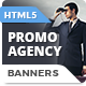 HTML5 Animated Banner Ads - Promo Agency GWD